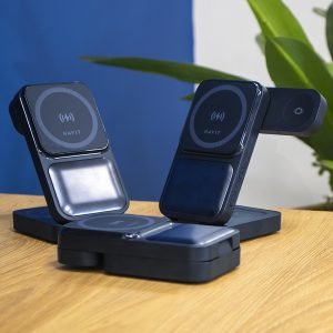 Havit W3107 3-in-one Portable Wireless Charger.