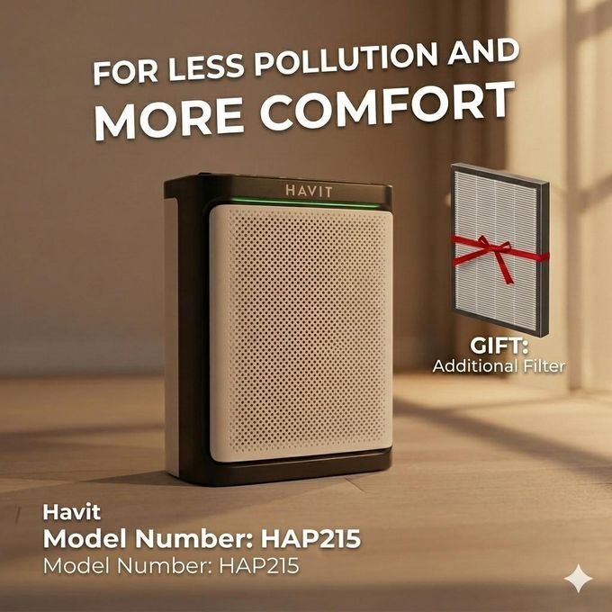 Havit HAP215 Smart Table-Top Air Purifier