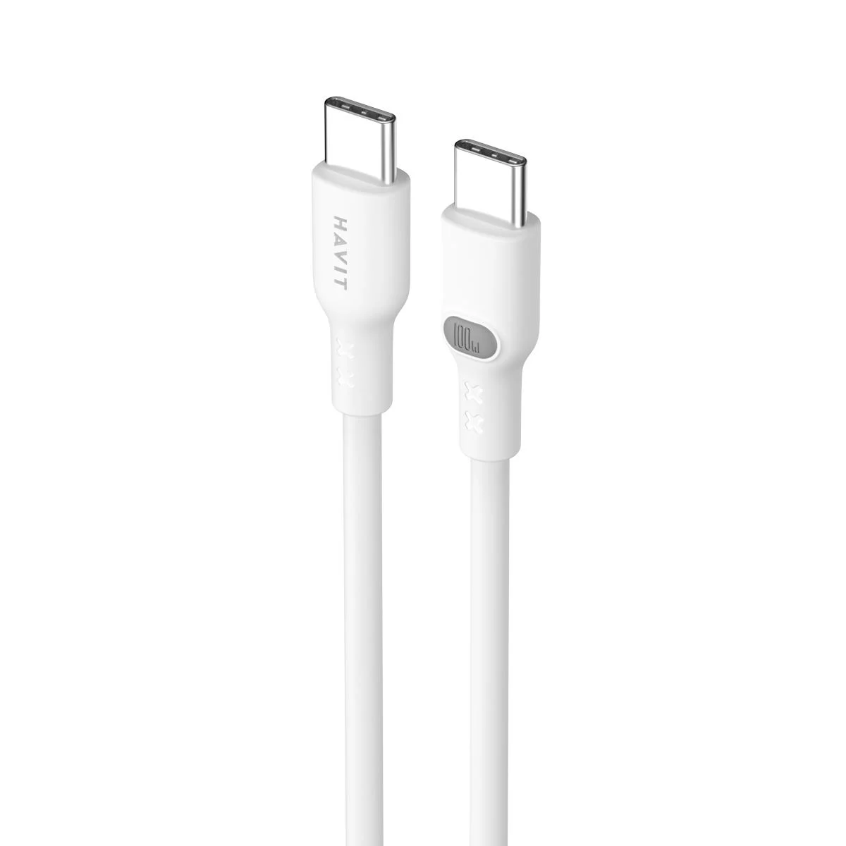  HAVIT CB6280 USB-C to USB-C Silicone Cable 1.0M