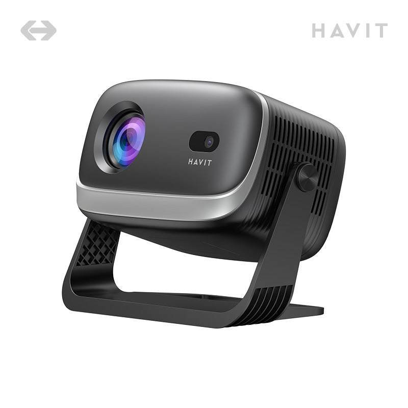 HAVIT PJ235 Pro Smart Projector – 4K Supported HD Projector with WiFi, Bluetooth & Large Screen Display