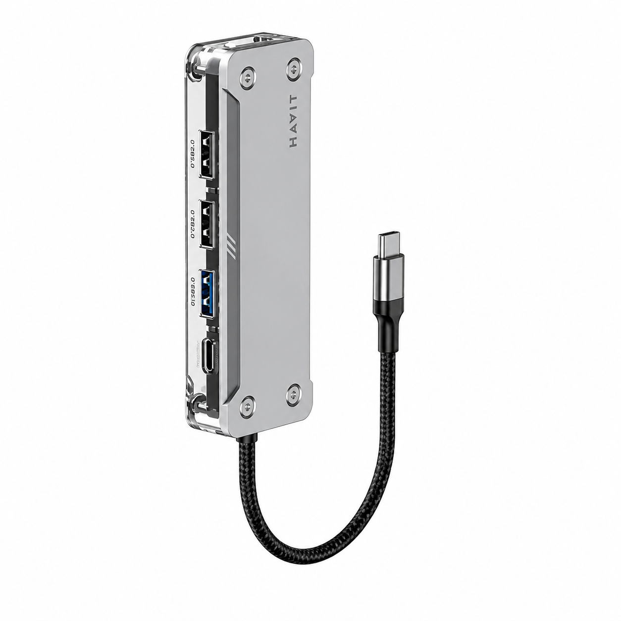 HAVIT HB4020 5-in-1 USB-C Hub – Multiport Adapter