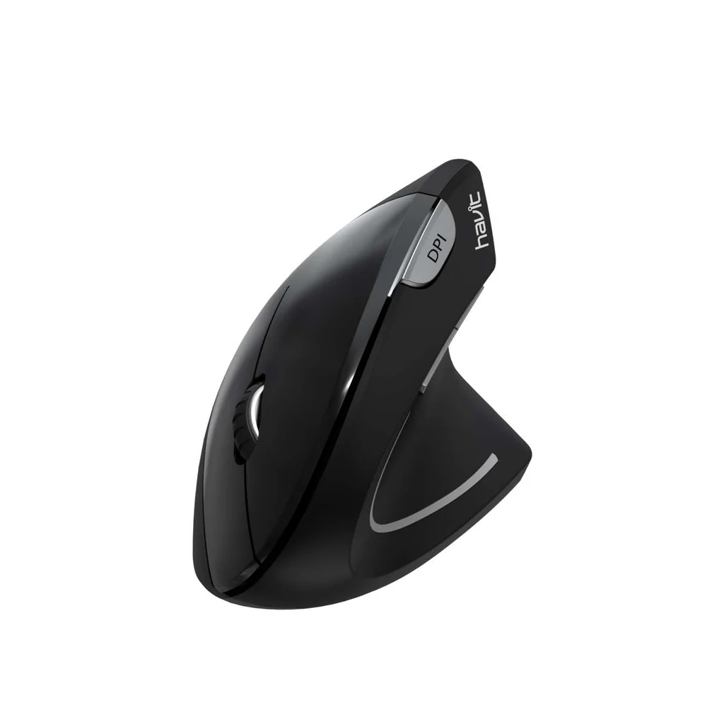 HAVIT MS550GT Vertical Ergonomic Wireless Gaming Mouse – 2.4GHz | 1600 DPI