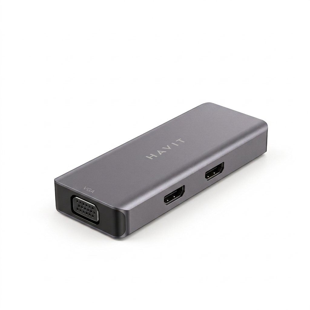 HAVIT H53 9-in-1 USB Multi-Interface Hub