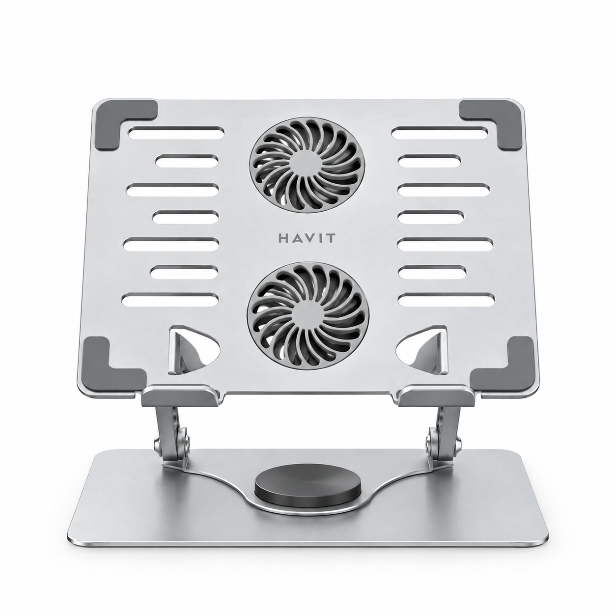 HAVIT ST7417 360° Rotation Laptop Stand with Dual Cooling Fans