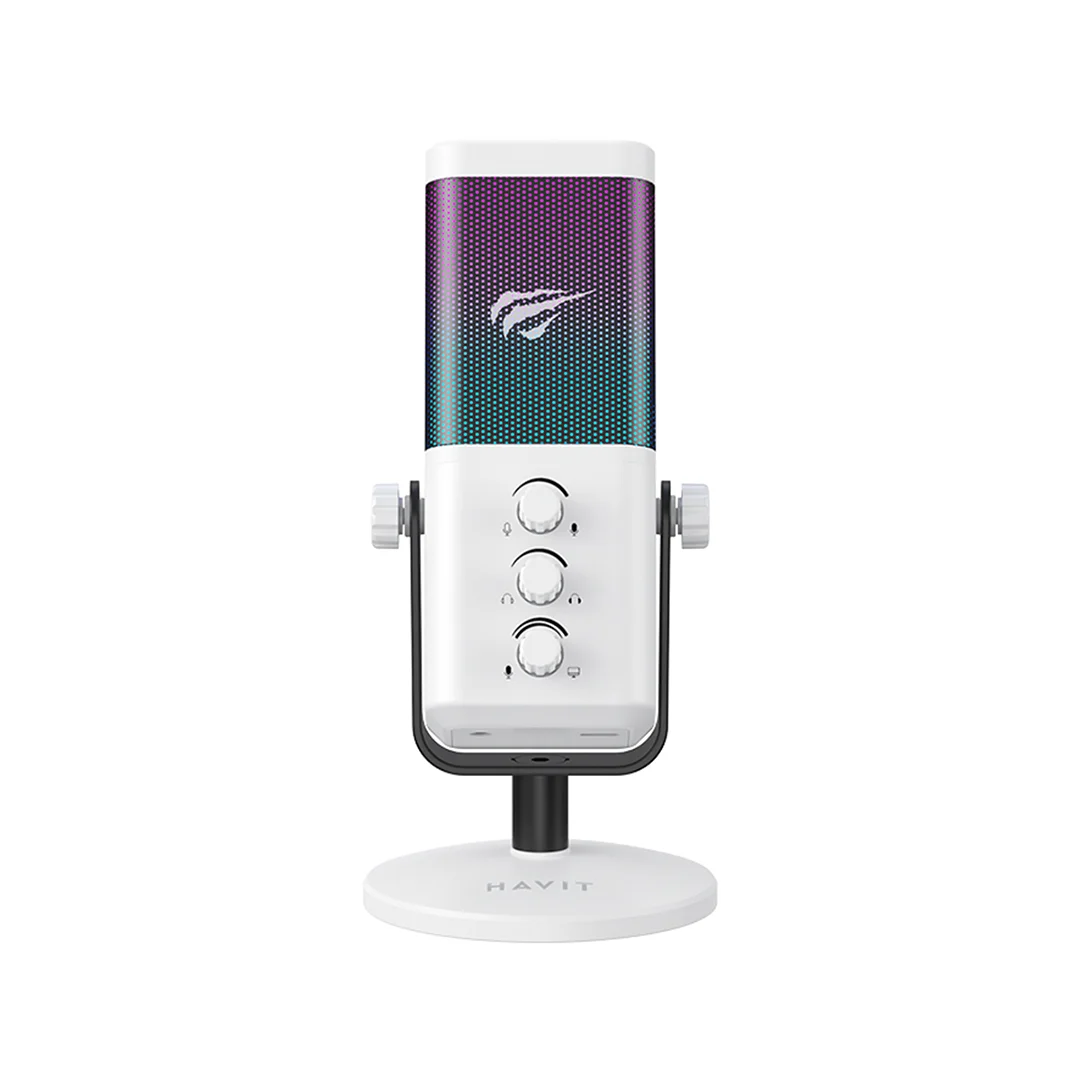 Havit Gamenote GK65 RGB lightning Live Recording Microphone