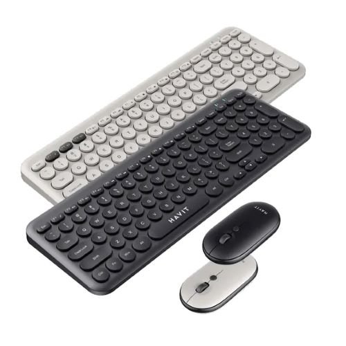 ⌨️🖱️ Havit KB254GCM PC Combo – Wireless Keyboard + Mouse (Optical, 1600 DPI)