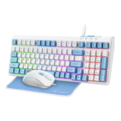 Havit Gamenote KB897GCM Gaming Combo – Keyboard + Mouse + Mouse Pad